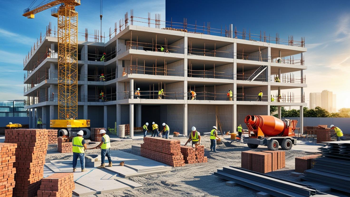 Hochbau-Baustelle Hochbau Lübeck GmbH - Baufirma Lübeck Hochbau-Baustelle Hochbau Lübeck GmbH